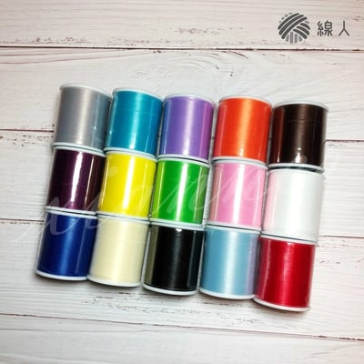 『線人』 底線 QQ線 彈性線 拷克線 伸縮線 布邊線 迷你款 車線 蝴蝶結 纏花 春仔花2