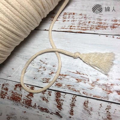 『線人』 棉繩 燈芯繩 束口繩 編織 燈心 燈蕊 酒精燈繩 吸水盆栽 Macrame 3色8