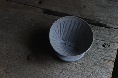 咖啡壺瀘杯組 / 灰6