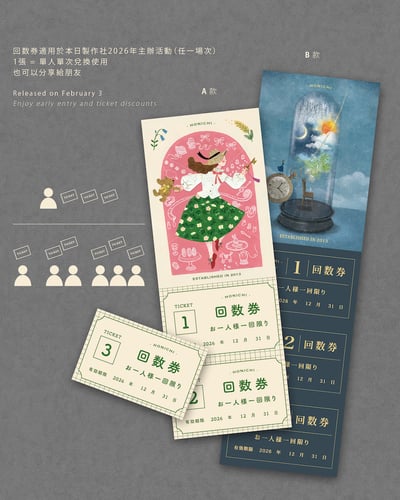 2026年回数券【 B款 】3