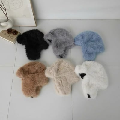 正韓UNI可愛絨毛飛行帽10