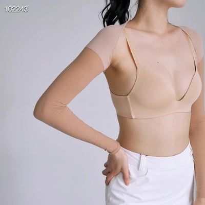 韓國 LEG 高爾夫抗UV防紫外線薄透內搭上衣1