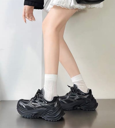 韓國 AL 霧淵旋風增高老爹鞋 (男女）7