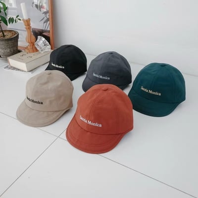 韓國UNI  聖莫尼卡中性復古五分割老帽3