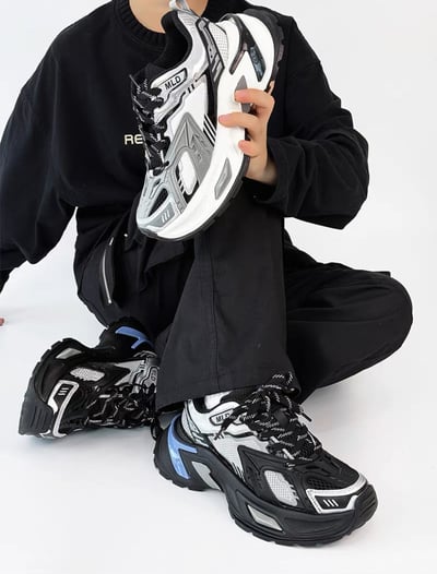 韓國 VBIN 科技流線 MLD 男女老爹鞋1