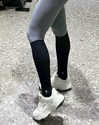 韓國 LEG SS 健身減脂消水腫剋星運動壓力襪機能襪1