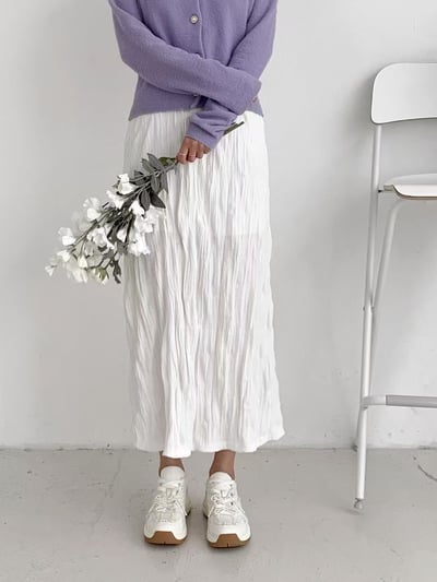 韓國 NAA 真皮珍珠蝴蝶結運動休閒老爹女鞋4