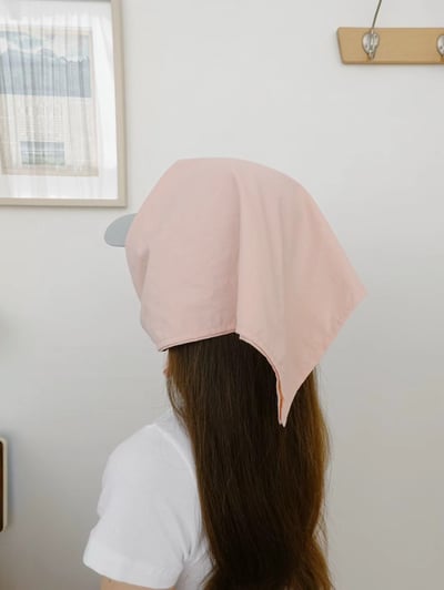 韓國 UNI GD權志龍撞色頭巾帽子5