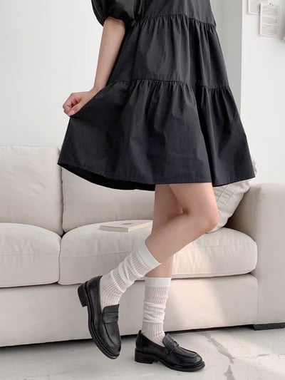 韓國 NAA 低調手工訂製牛皮學院皮鞋4