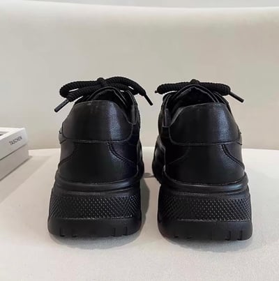 韓國 VBIN | 爆款素面厚底增高板鞋6