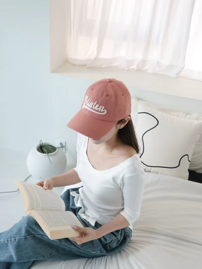 韓國UNI活力寶寶糖字母棒球帽5