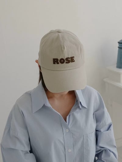 韓國UNI超人氣 ROSE 餅乾棒球帽8