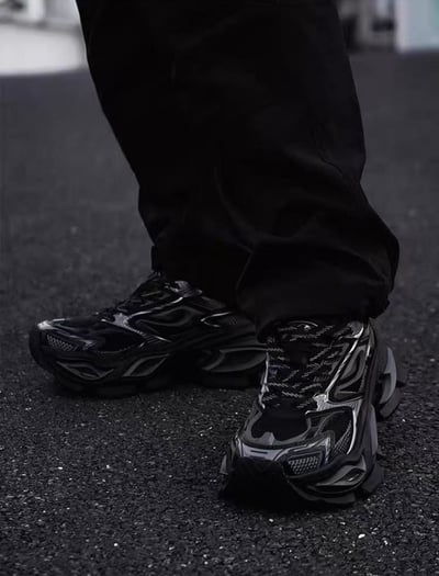 韓國 AL 六公分焰炎旋風老爹鞋 (男)12