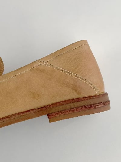 韓國 NAA 鐵扣手工訂製牛皮學院皮鞋8