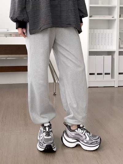 韓國 NAA 人氣六公分沙奇羊皮增高女老爹鞋6