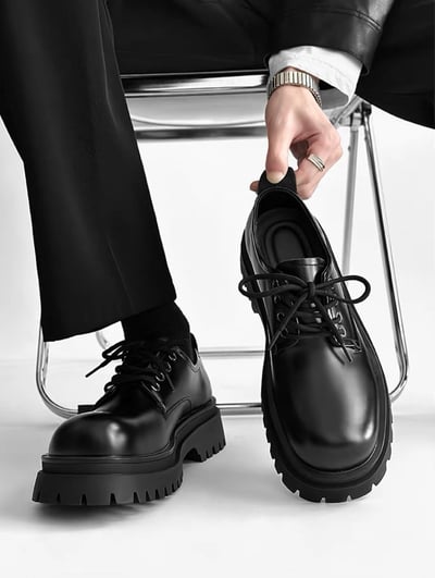 韓國 VBIN  經典正裝斷層德比鞋3