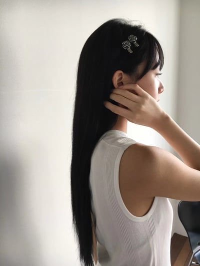 韓國NYU 歐洲法式復古玫瑰髮夾3