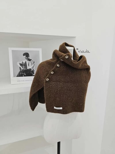 正韓EBA慵懶系針織披肩12