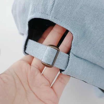 韓國UNI復古丹寧牛仔大帽沿報童帽9