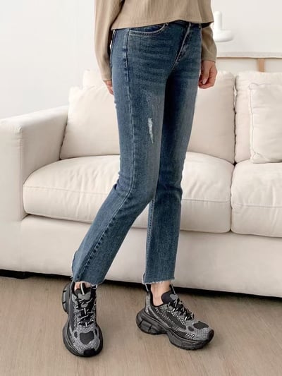 韓國 NAA 少見蜂巢蜜鑽休閒老爹女鞋6