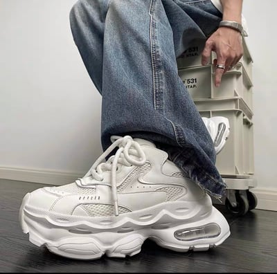 韓國 VBIN 六公分風浪氣墊老鞋12