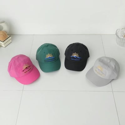 韓國 NU 美式夕陽復古棒球帽11