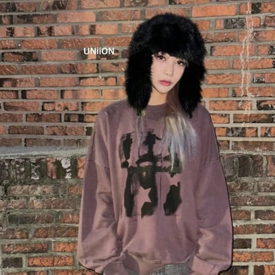 正韓UNI可愛絨毛飛行帽2