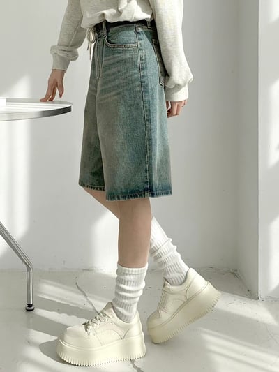 韓國NAA厚底松糕小白鞋3