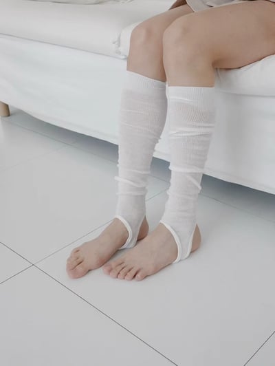 韓國 UNI 春夏透氣長統襪套襪子5