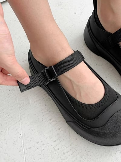 正韓NAA復古簍空瑪莉珍鞋9