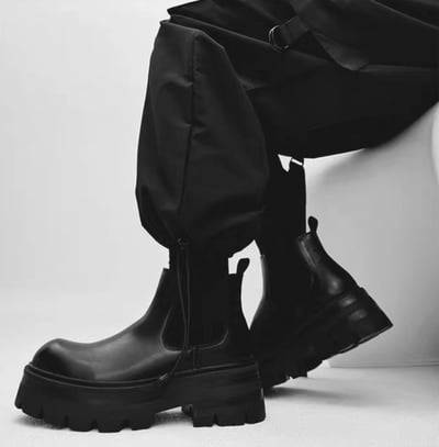 韓國 AL 切爾西煙筒馬丁短靴2