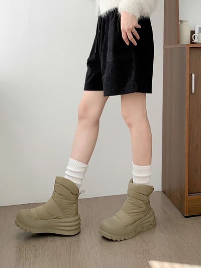 正韓NAA增高羽絨短筒雪靴6