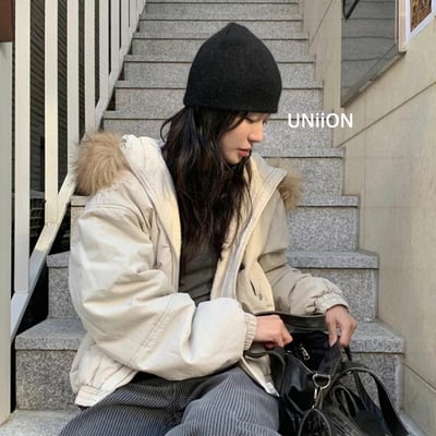 正韓UNI包頭針織帽2