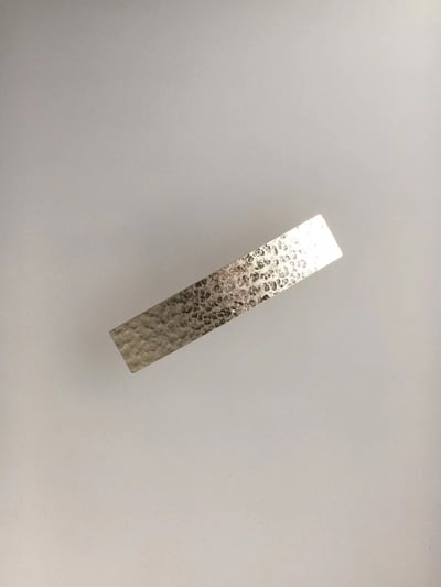 韓國NYU 金屬熔岩滿天星迴紋釦夾4