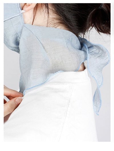 韓國 LEG Tencel 天絲透氣抗悶熱紗網防曬口罩8