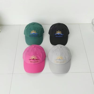 韓國 NU 美式夕陽復古棒球帽9