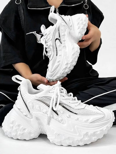 韓國 VBIN 2.0 鱷胎坦克老爹鞋 (男)4