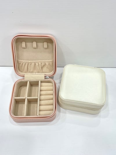 JS 緞面方形飾品收納盒3