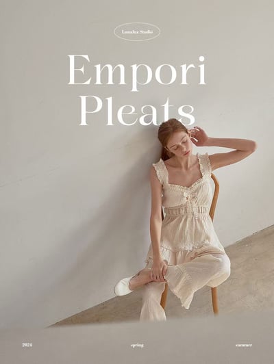 韓國 LUNA 法式清透絲沙兩件式長褲套裝睡衣6