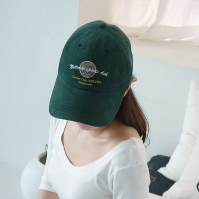 韓國UNI  1975復古圖騰中性棒球帽1