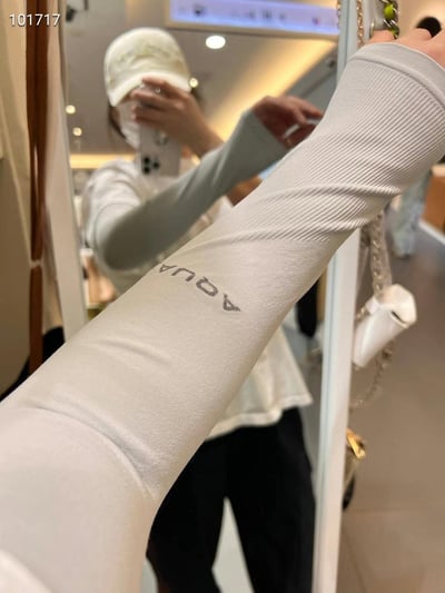 韓國 Aqua 防曬冷感吸汗冰絲冰袖套3