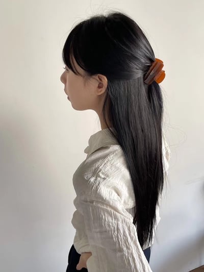 韓國NYU 牛奶糖迷你鯊魚夾3