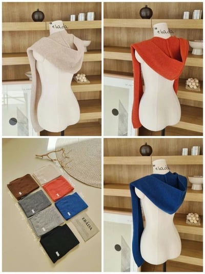 韓國爆款連帽圍巾 現貨(100%羊毛)16