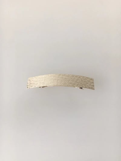 韓國NYU 金屬熔岩滿天星迴紋釦夾6