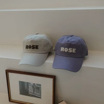 韓國UNI超人氣 ROSE 餅乾棒球帽3
