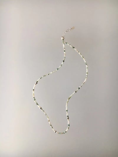 韓國NYU 民俗絢彩星星碎石串珠項鍊5