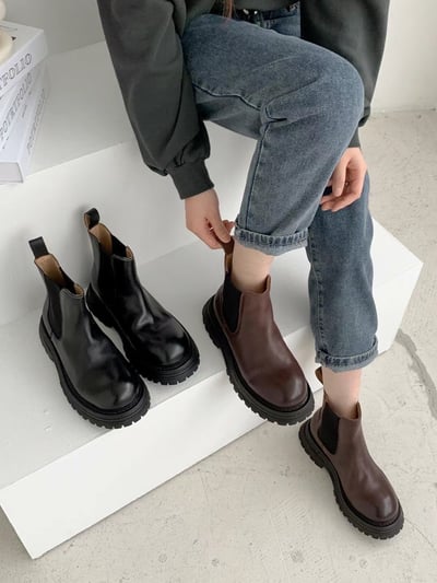 正韓NAA簡約英倫短靴4