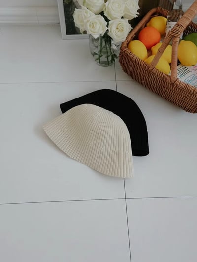 韓國 UNI 基本款直紋防曬盆帽夫帽6