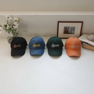 韓國UNI盧賽特英文刺繡棒球帽5