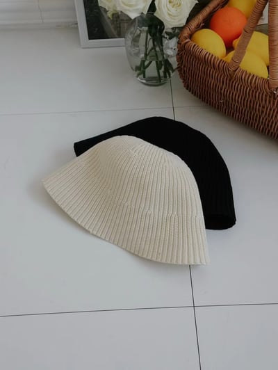 韓國 UNI 基本款直紋防曬盆帽夫帽4